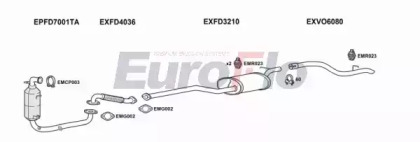 Система выпуска ОГ EuroFlo VOC3016D 4001C